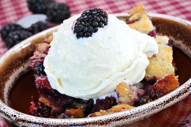 Wild Berry Cobbler