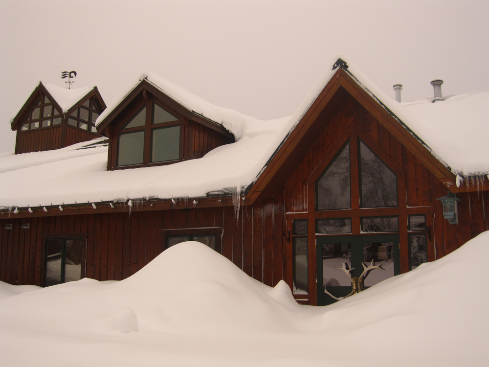 Princess Mt. McKinley Lodge with Snow