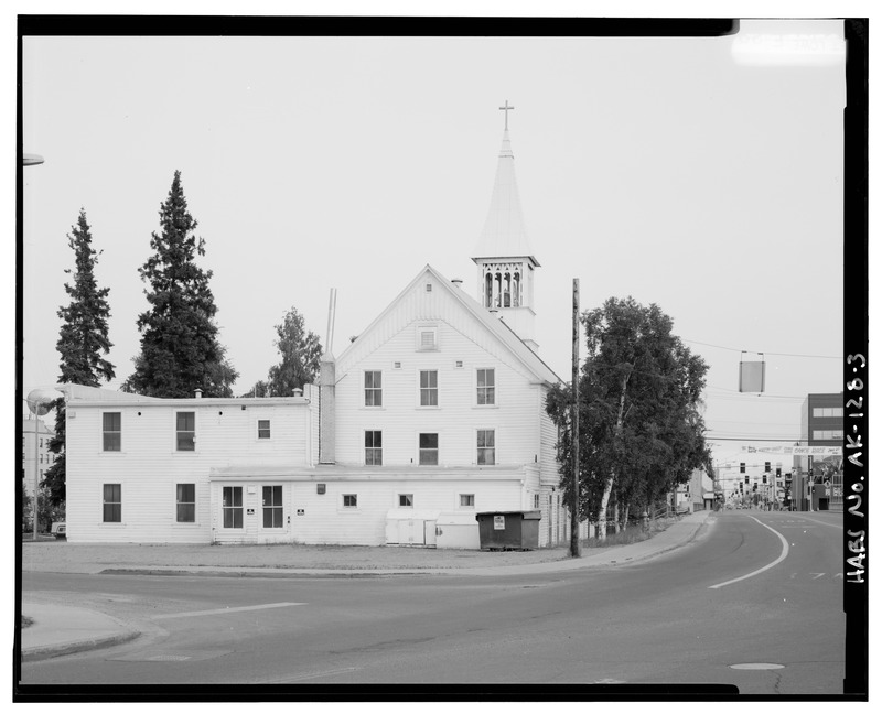 A church