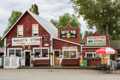 Downtown Talkeetna Alaska