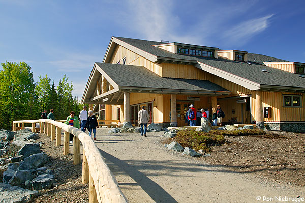 Just a 2 hour drive from Fairbanks, Denali Visitor Center is the gateway to Denali National Park. (Source: Ron Niebrugge)